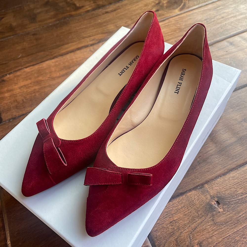 Brand new Sarah flint best selling style - Natalie suede flat.